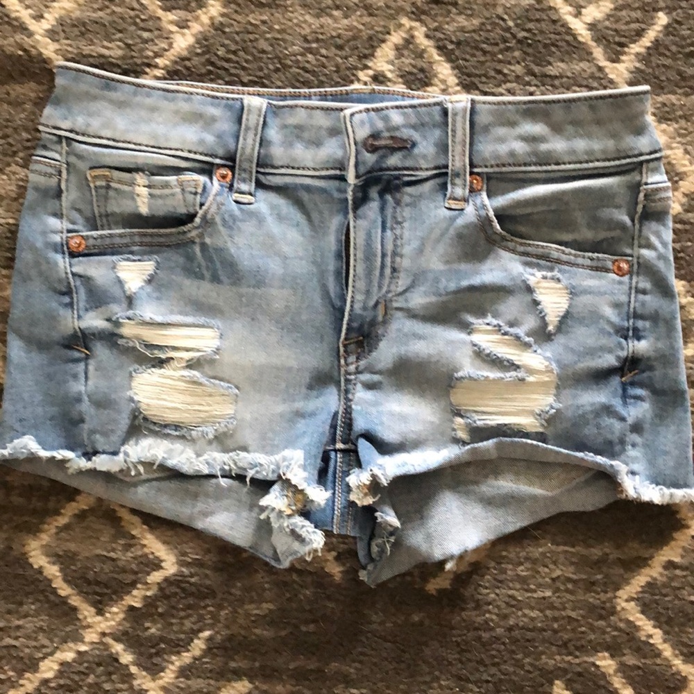 American eagle denim shorts